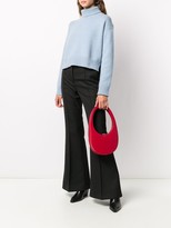 Thumbnail for your product : Coperni Swipe leather Hobo bag