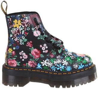 Dr. Martens Sinclair Floral Platform Boots