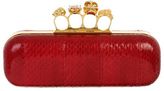 Thumbnail for your product : Alexander McQueen Whipsnake Knucklebox Clutch