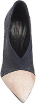 Thumbnail for your product : Narciso Rodriguez Salmon Skin High Throat Pump