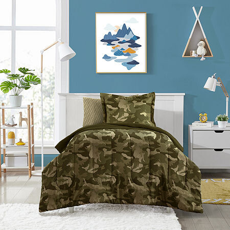 Dream Factory Geo Camo 5-pc. Complete Bedding Set with Sheets