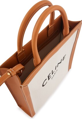 SMALL VERTICAL CABAS CELINE IN CANVAS