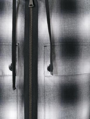 Helmut Lang 'Combo' zipped hoodie