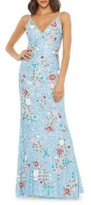 Thumbnail for your product : Mac Duggal Floral Beaded Gown