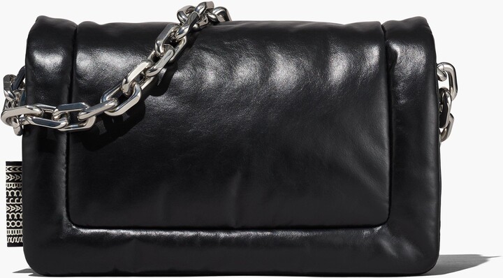 Marc Jacobs Lambskin The Pillow Bag Black