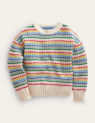 Boden Chunky Striped Sweater