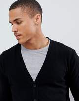 Thumbnail for your product : Benetton 100% merino cardigan in black