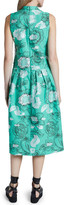 Thumbnail for your product : Erdem Jeda Sleeveless Banded Collar