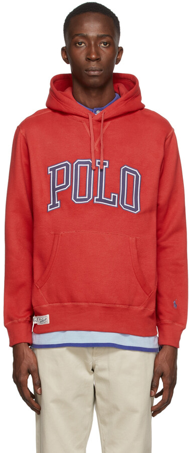 Polo Ralph Lauren Red Men's Sweatshirts & Hoodies | Shop the 