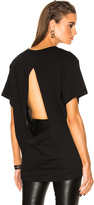 Thumbnail for your product : Ann Demeulemeester Sheer Open Back Tee