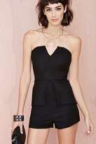 Thumbnail for your product : Nasty Gal Madison Square Night Owl Romper