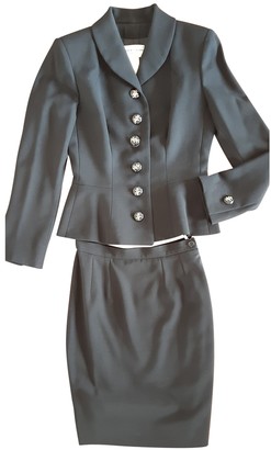 Jacques Fath Black Wool Jacket for Women Vintage