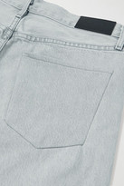 Thumbnail for your product : Gold Sign The Relaxed Straight Organic High-rise Jeans - Light gray