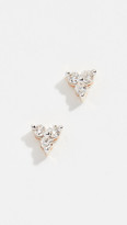 Thumbnail for your product : Adina Reyter 14k Gold Diamond Cluster Earrings