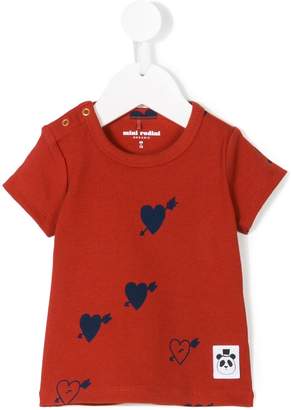 Mini Rodini heart print T-shirt