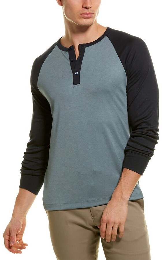raglan sleeve henley