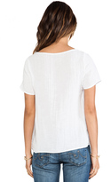 Thumbnail for your product : Michael Stars Short Sleeve Square Neck Blouse