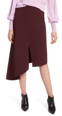 Halogen Asymmetrical Ponte Skirt