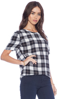 Thumbnail for your product : Equipment Riley Pirate Plaid Tee