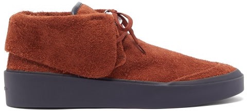 burgundy chukka boots