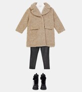 Thumbnail for your product : MonnaLisa Faux fur coat