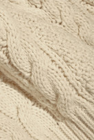 Thumbnail for your product : Maje Kalimnos Aran-knit sweater