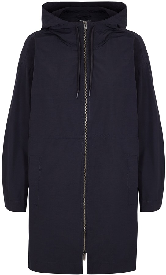 eileen fisher hooded jacket