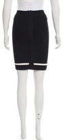 Thumbnail for your product : Herve Leger Two-Tone Mini Skirt