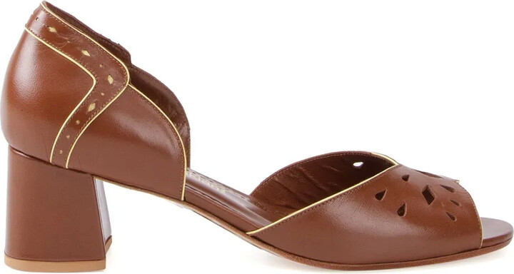 Sarah Chofakian Pierre leather sandals