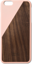 Thumbnail for your product : Native Union Pink Clic Wooden Iphone6+ Case Walnut