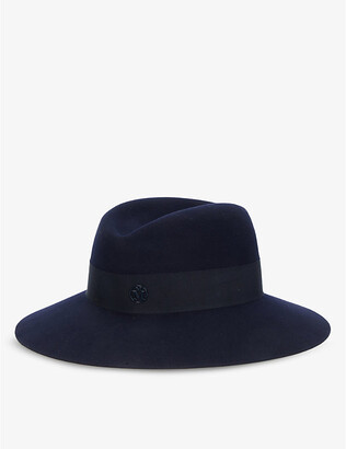 Maison Michel Virginie wool-felt fedora hat