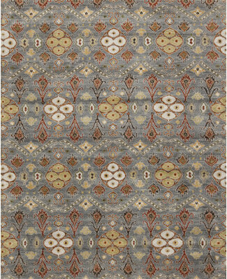Samad Rugs Vogue Ikat Hand-Knotted Wool Area Rug