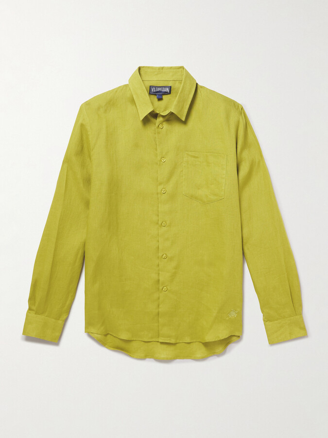 Vilebrequin Caroubis Linen Shirt