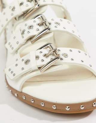 Missguided buckle strap sandals