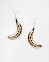 Thumbnail for your product : Cheap Monday Banana Drop Earrings