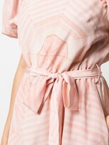 Thumbnail for your product : Simone Rocha Tie Waist Bell Sleeve Dress