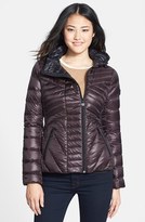 Thumbnail for your product : Bernardo Packable Goose Down Hooded Jacket