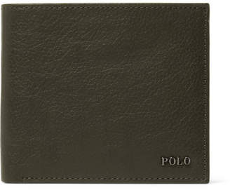 Polo Ralph Lauren Full-grain Leather Billfold Wallet - Green