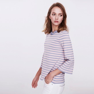 The Extreme Collection Pink & Purple Striped Shirt Fabiola