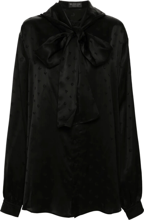 Balenciaga Letters blouse