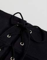 Thumbnail for your product : ASOS Design Panelled Fabric Corset Belt