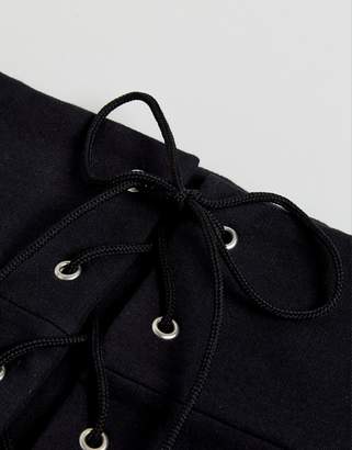 ASOS Design Panelled Fabric Corset Belt