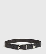 Thumbnail for your product : AllSaints Evelyn Leather Belt