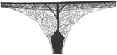 Thumbnail for your product : Kiki de Montparnasse Stretch Lace Thong