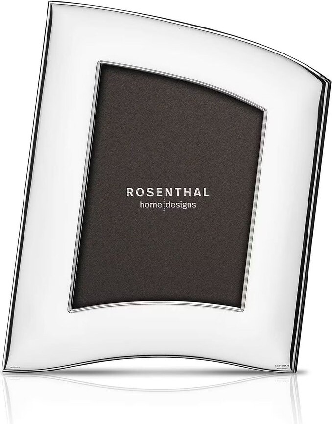 Rosenthal Polished Curved Frame Photo Frame