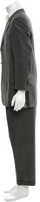 Etro Windowpane Wool Suit