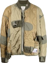 Thumbnail for your product : Maison Mihara Yasuhiro Patchwork Quilted Bomber Jacket