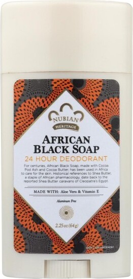 Nubian Heritage NubianHeritageAfricanBlackSoapDeodorant-2.25oz