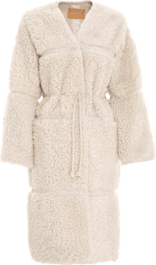Zimmermann Kaleidoscope Shearling Coat ShopStyle