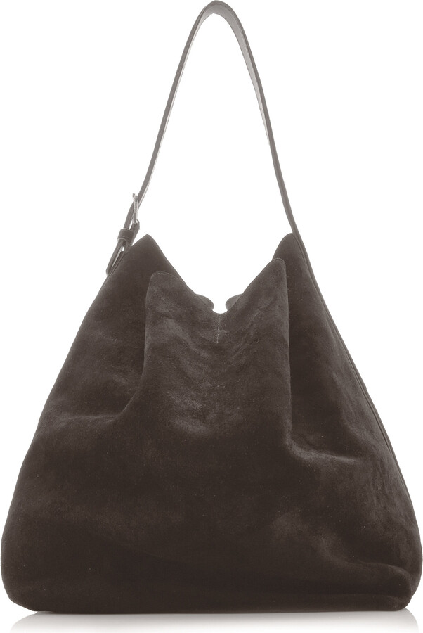 Totême Belted Suede Tote Bag